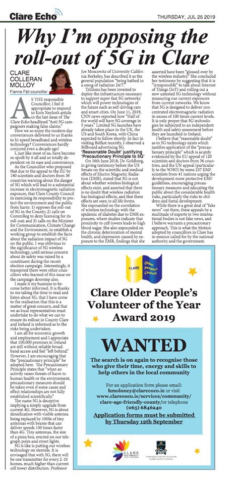Claire Molloy-Colleran Clare Echo